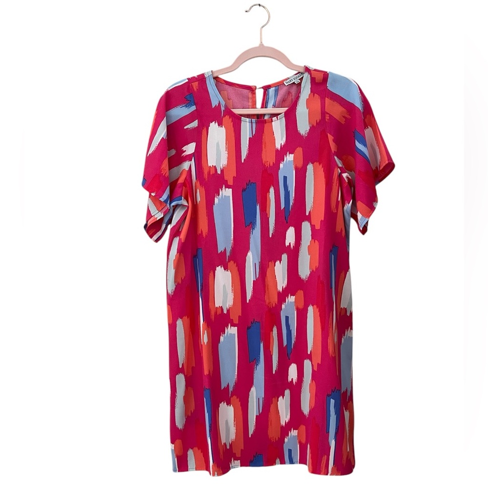 Mary Square Multicolor Women's Dress